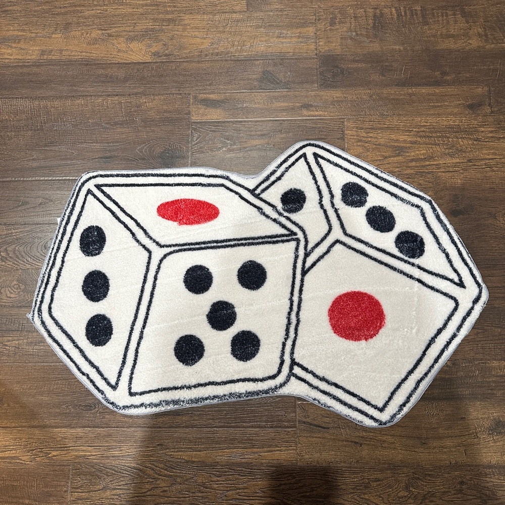 NEW Dice Shaped Rug